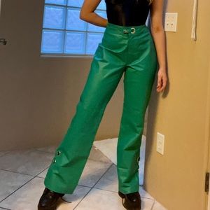 💚Genuine Leather Vintage Pants💚